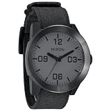Nixon Corporal Watch Matte Black/Matte Gunmetal, One Size
