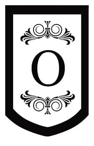 Monogram Regalia Garden Flag - O