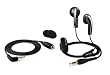 Sennheiser MX 760 Black Earbuds with 39" Extension Cable (Black)