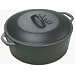Lodge Logic Pre-Seasoned 5-Quart Dutch Oven with Loop Handles