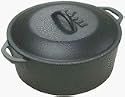 Lodge Logic Pre-Seasoned 5-Quart Dutch Oven with Loop Handles