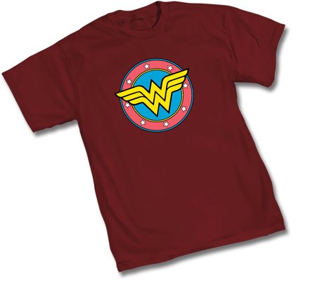  Wonder Woman Shield Symbol T-shirt