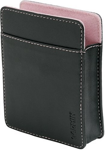 GARMIN 010-10936-01 Carrying Case With Pink Trim For Nuvi 200 and 300 Series (Black)
