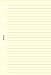 Filofax Papers Ruled Notepaper, Cotton Cream Pocket Size - FF-213053