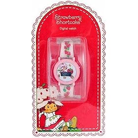 Strawberry Shortcake Digital Watch (Original Strawberry Shortcake Character Design)
