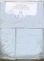 Toddler Bed Sheet Set - Solid Blue