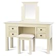 ivory dressing table mirror