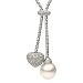 White South Sea Necklace - 14-15mm, AAA Quality, Solid 14k Gold