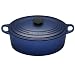Le Creuset Cast Iron Oval Casserole, Graded Blue, 29 cm