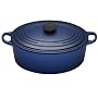 Le Creuset Enameled Cast-Iron 5-Quart Oval French Oven, Cobalt