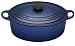 Le Creuset Cast Iron Oval Casserole, Graded Blue, 29 cm