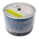 DVD-R 24x Princo Slim White Logo 4.7GB High Quality Blank Media 60pcs Discs