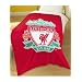 Zap Liverpool Red Crest Fleece Blanket