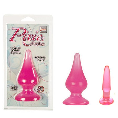 California Exotics / Swedish Erotica Pixie Probe Pink Adult Sex Toy Kit