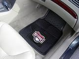A Set of 2 MLB Universal Fit Front All-Weather Floor Mats - Washington Nationals