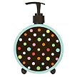 Home Lots O Dots Soap Pump - Brown