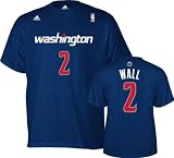 John Wall adidas Navy Name and Number Washington Wizards T-Shirt