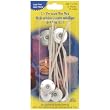 Pre-waxed Wire Wick W/clip 3-1/2" 12/pkg-20mm