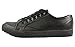 Townforst Mens Slip and Oil Resistant Lace Up Black Leather Shoes
