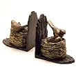 Bird & Nest Bookends Pair