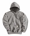 Carhartt Men's Sweatshirt Hoodie Pullover 2XL Grey K121