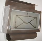 BRK01 Briefkasten mit Zeitungsfach und Fenster
