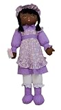 48 Traditional Rag Doll Purple with Daisies