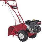 Tillers: Troy-Bilt Super Bronco Tiller - 208cc, Counter-Rotating Tines, Model# 21C-65M1066