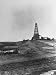 Century Oil Co. Sitting in Field Where Horses and People Mill About Tiny Lone House Sits in Fore. Photographic Poster Print, 16x12