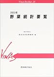 野菜統計要覧〈2003年〉 (Vinas Booklet)