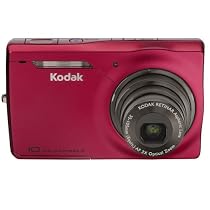 Kodak EasyShare M1033 10MP Digital Camera with 3x Optical Zoom (Red)
