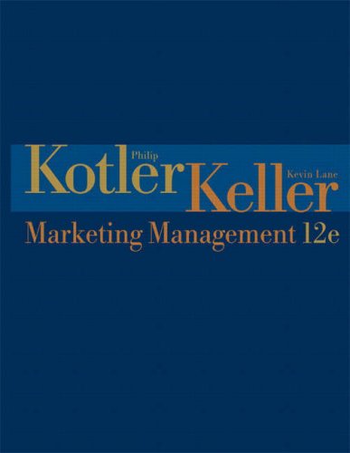 image of Marketing Management (12th Edition)