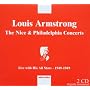 The Nice & Philadelphia Concerts : Live (1948-1949&hellip ~ Louis Armstrong
