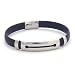 Bracelet Stainless Steel And Rubber Unisex by Bucasi