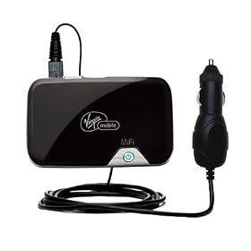 Rapid Car / Auto Charger for the Novatel Mifi 2352 - uses Gomadic TipExchange Technology