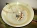 Rustic White Onyx Bathroom Sink Vessel Style with Pedestal Base "Actual Sink in the Pictures" Super Low Prices