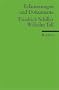Wilhelm Tell. Erl�uterungen und Dokumente