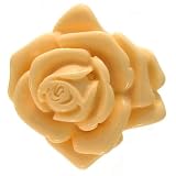 1 Lucite Flower Ring, Now Adjustable! In Ivory