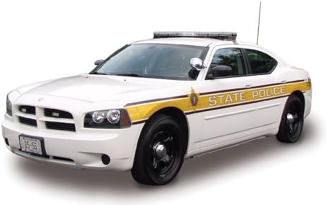 Lindberg Models Dodge Charger Illinois State Patrol Car 1/24 Precision