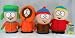 South Park 7 Plush Set - Kenny, Kyle, Eric, and Stan