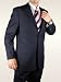 Apparel : ~~ 2009 SUPER DEAL Men Suits ~~ Brand New Italian 100% Merino Wool 140's Hand Tailored Navy Men Suit with Pefect Fit ~~~ Comfort All Day Long ~~~