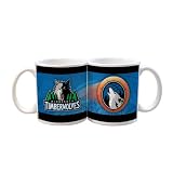 NBA Minnesota Timberwolves 2 Pack 11oz White SportsBall Mug
