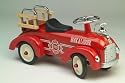 RED SPEEDSTER FIRE TRUCK SCOOT-ALONG - Fun reproduction of early 20th century...
