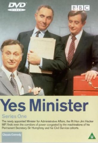 YES MINISTER SERIES 1 DVD