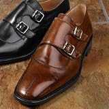 Double Buckle Monk Strap Split Toe Shoe