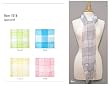 Checkered Summer Light Weight Rayon Scarf - Colors Available