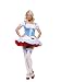Sexy Dorothy Girl Adult Halloween Costume by Leg Avenue - Includes Petticoat and Stockings!