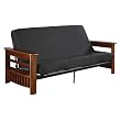 Serta Athens Futon Frame - Espresso (Queen)