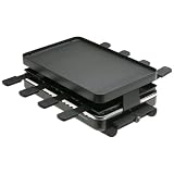 Swissmar KF-77041 Gourmet 8-Person Raclette Grill, Black by Swissmar