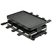 Swissmar KF-77041 Gourmet 8-Person Raclette Grill, Black